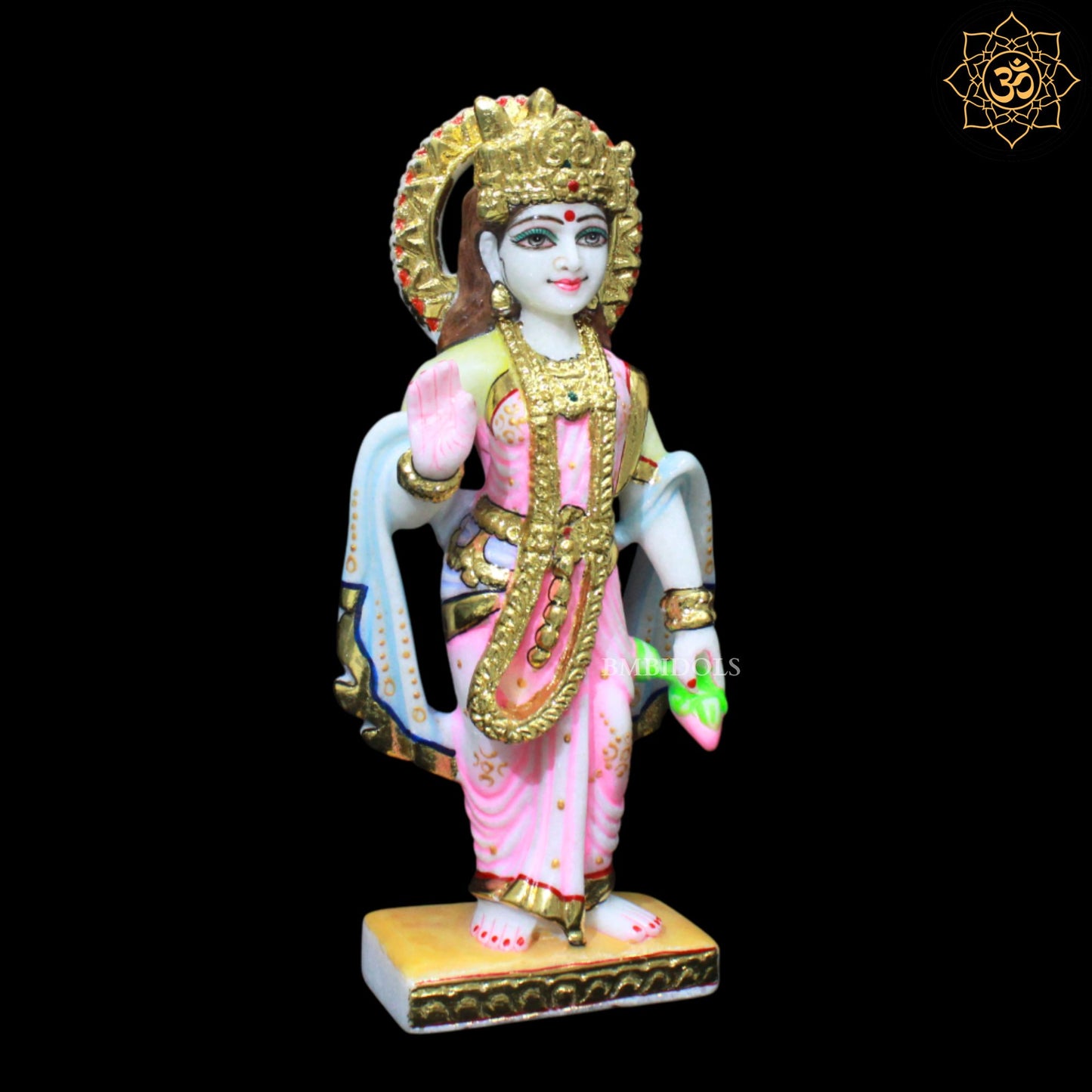 Ram Darbar Marble Statue for Homes and Temples in 1feet