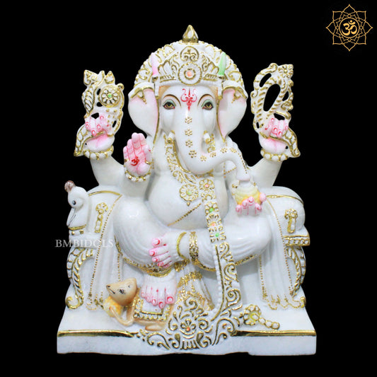 Special Marble Ganesh Murti for Homes and Temples in 18inches