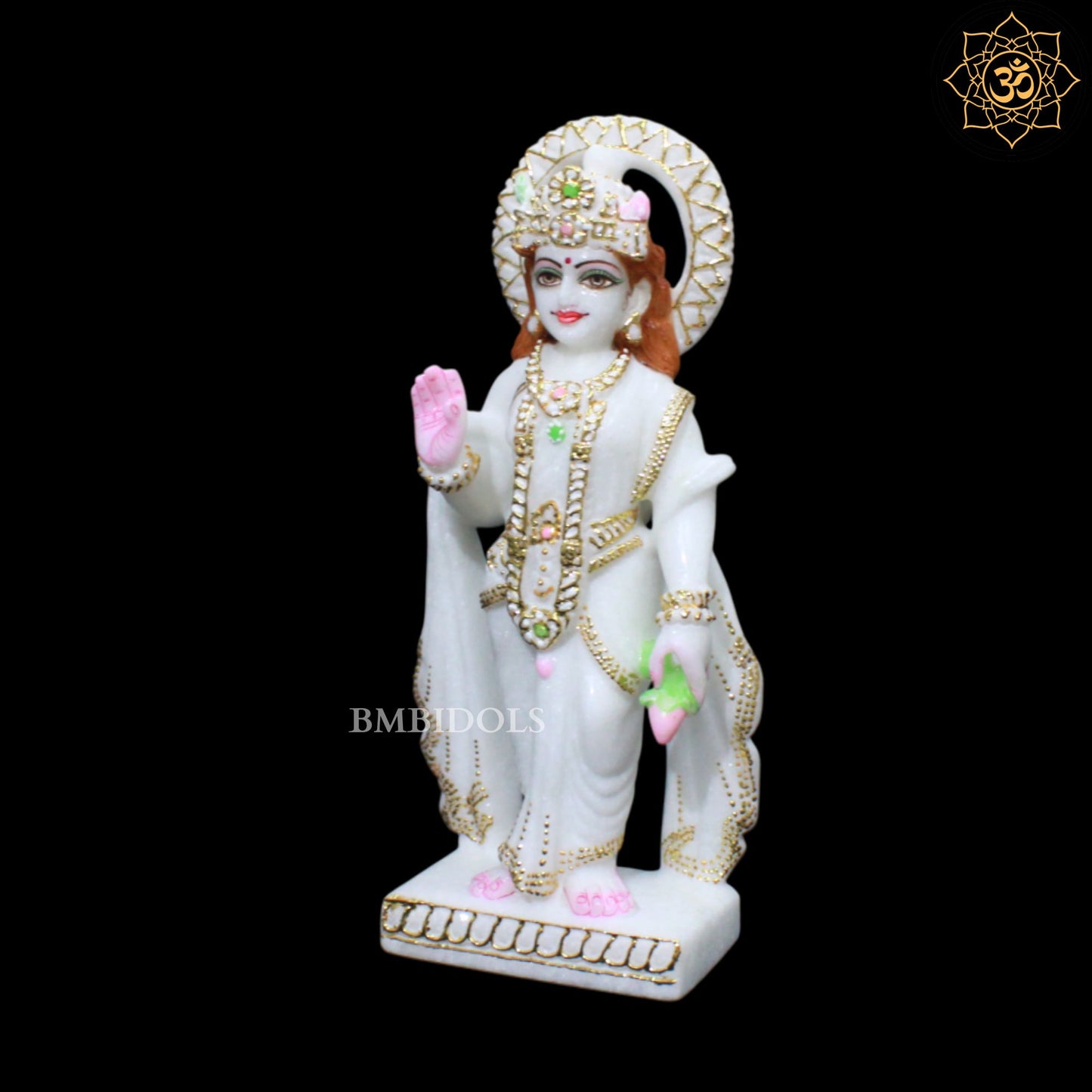 Ram Darbar Marble Idol for Pooja in Ghar Mandirs in 1feet