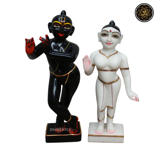 Iskcon Radha Krishna Statue in 15inch
