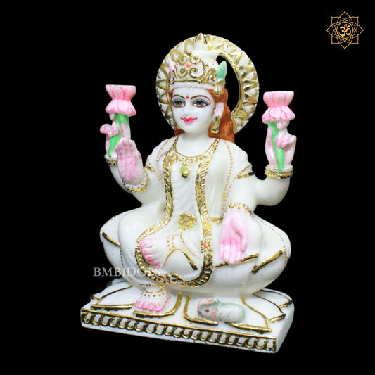 Lakshmi Marble Murti for Homes and Temples in 1feet