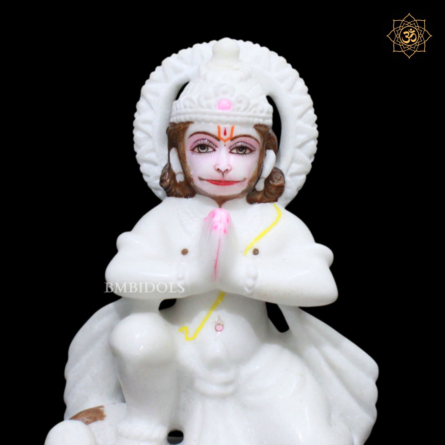Das Hanuman Marble Murti in 9inches