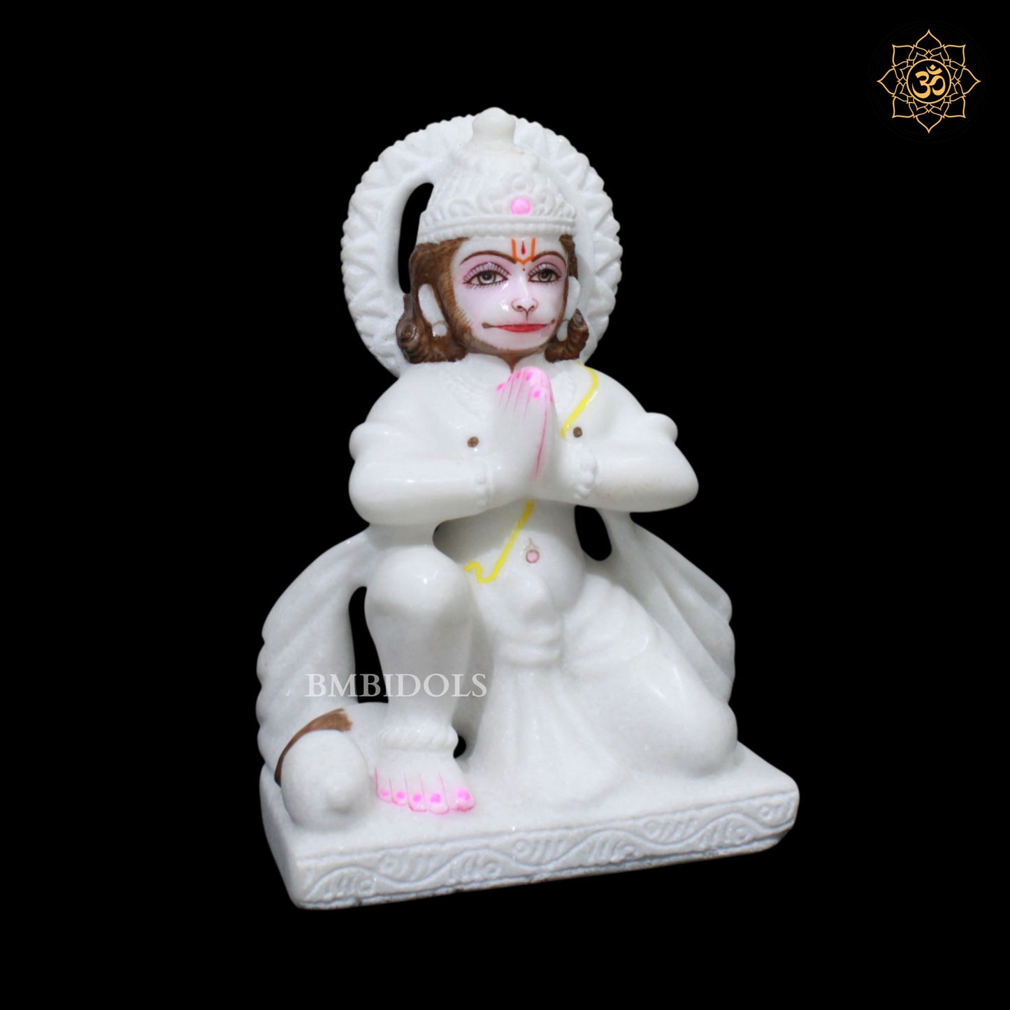 Das Hanuman Marble Murti in 9inches
