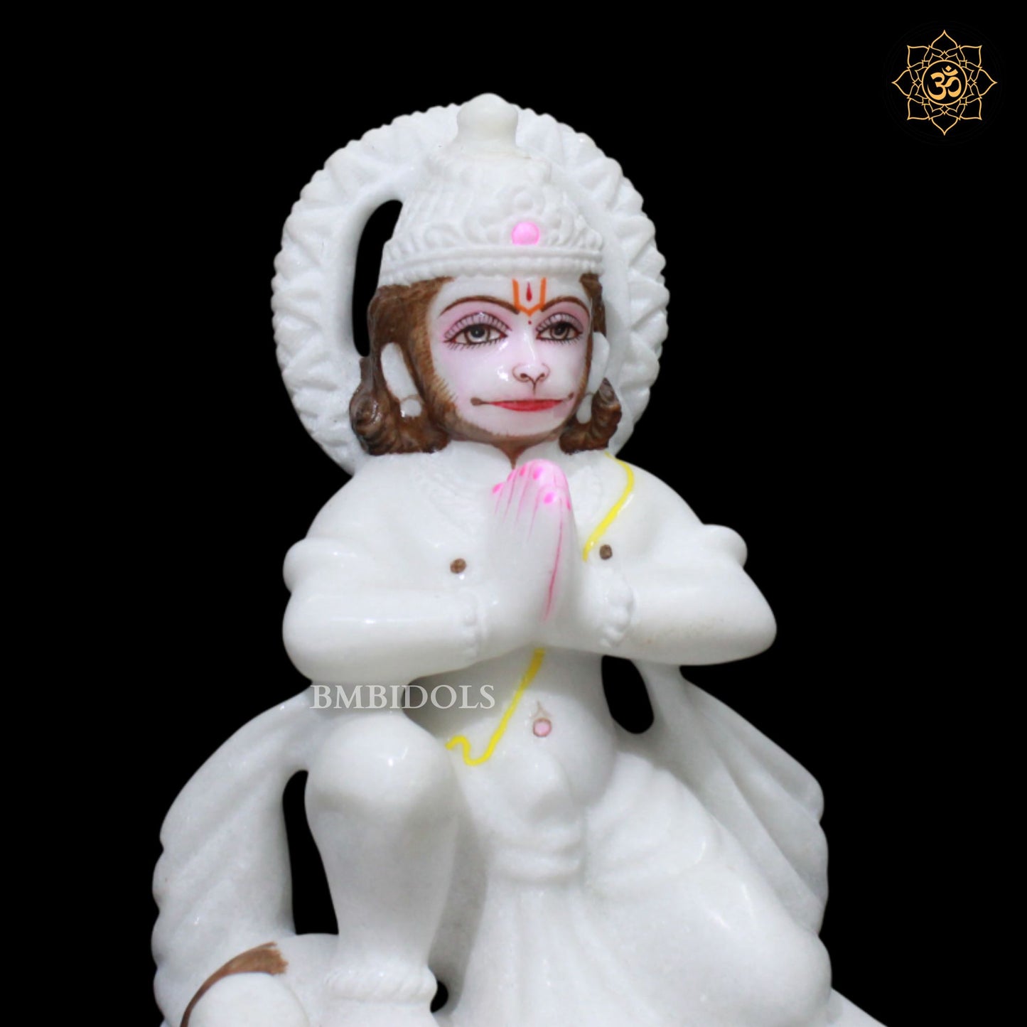 Das Hanuman Marble Murti in 9inches