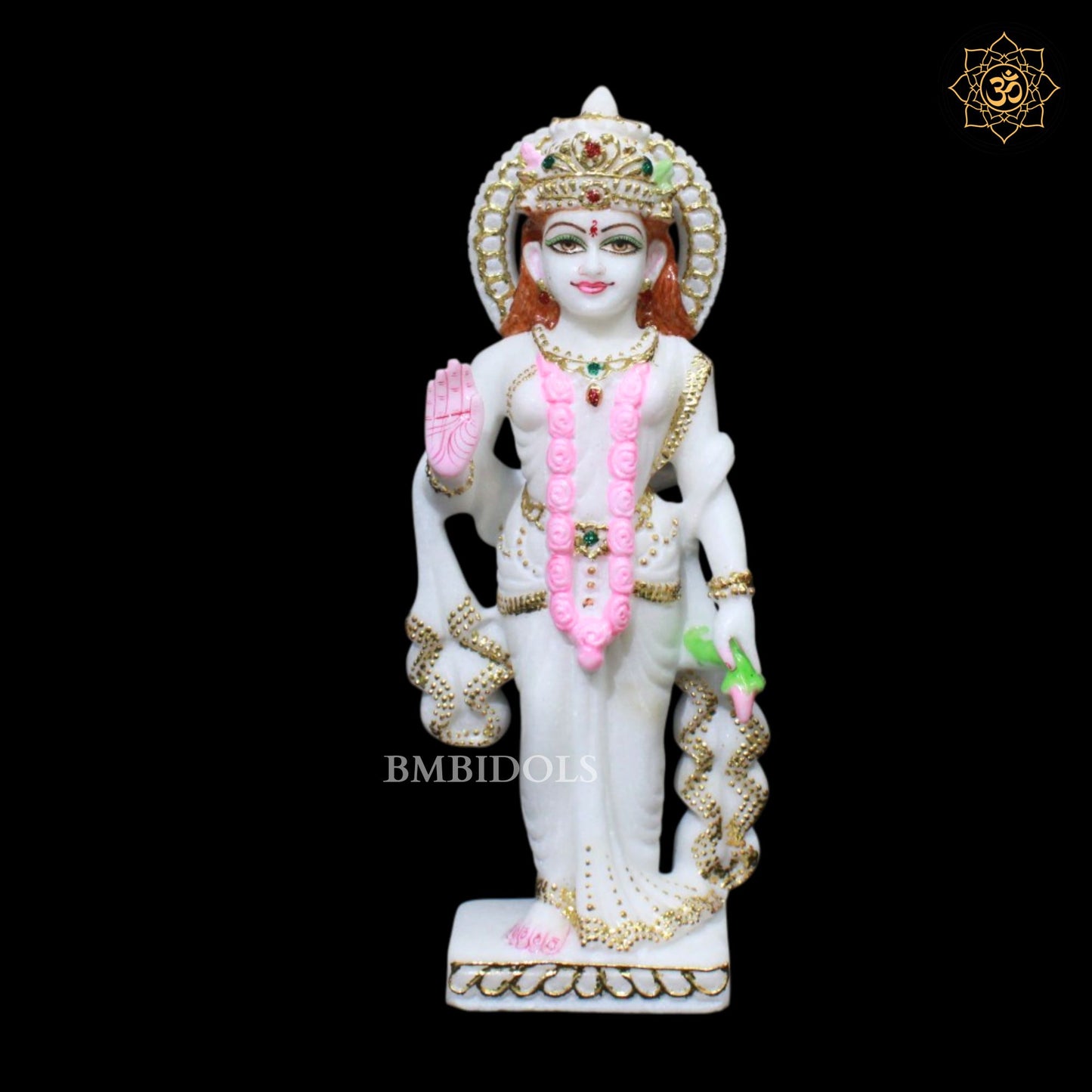 Radha Krishna Bhagwan Marble Murti in 1feet