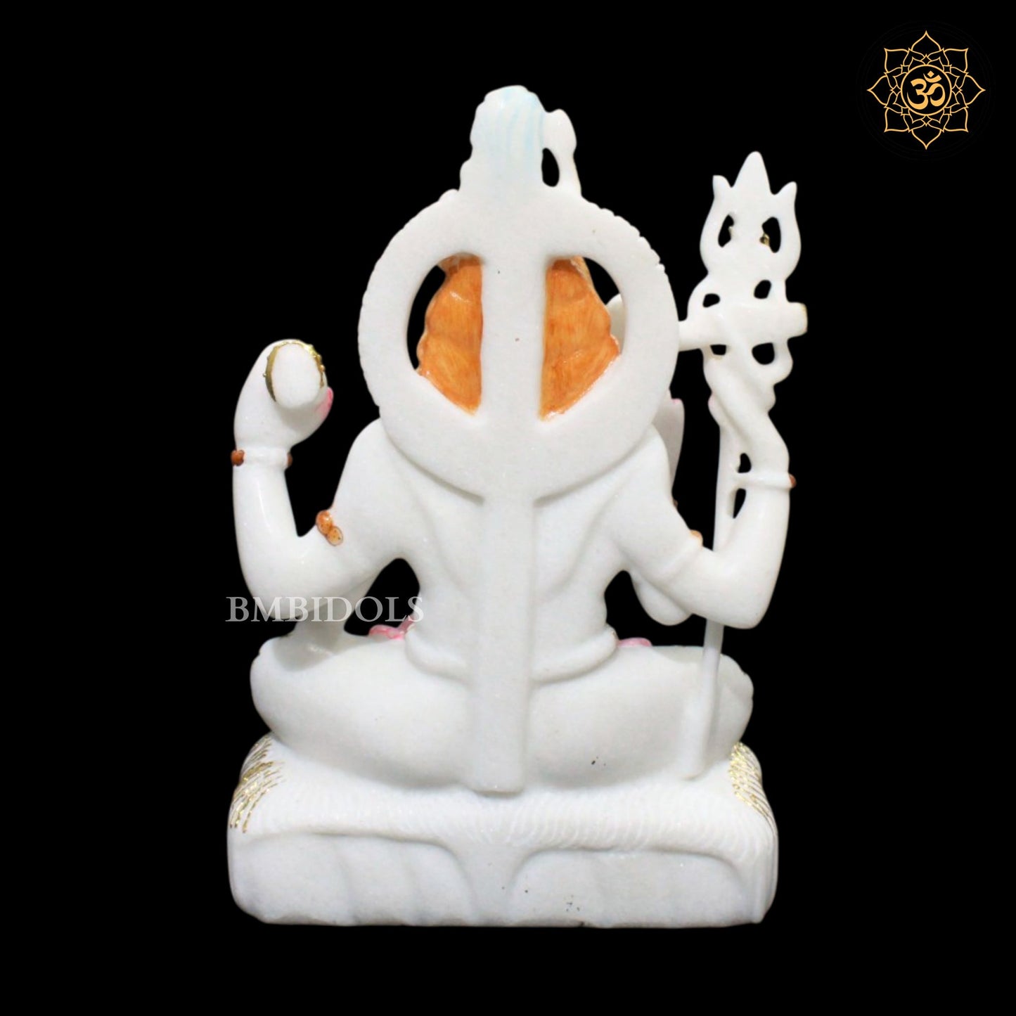 Shiva Marble Statue in Four Hands in Makrana Marble