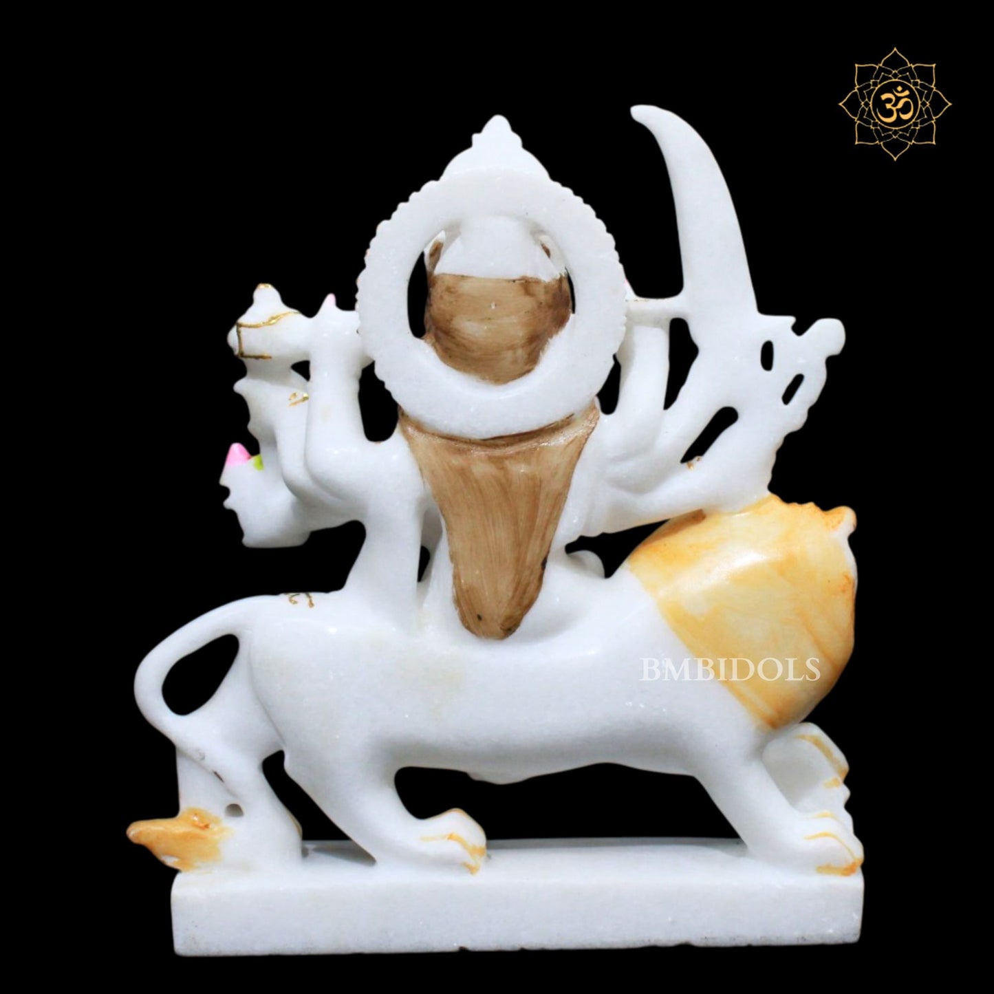 Marble Durga Murti in 9inches in Makrana Marble