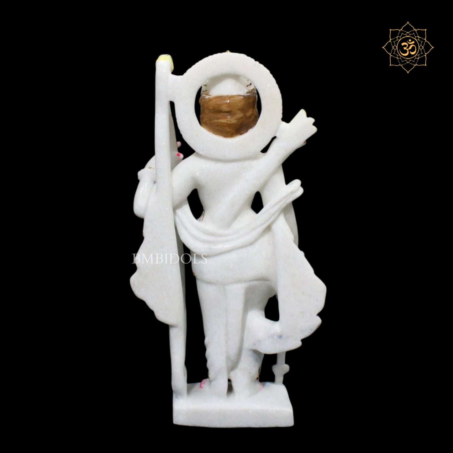 15inch Ram Darbar Marble Statue with Ram, Lakshman, Sita & Hanuman