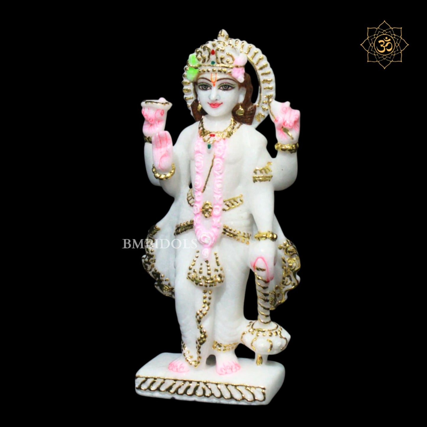 Lakshmi Narayan Marble Murti in 10inch for Homes