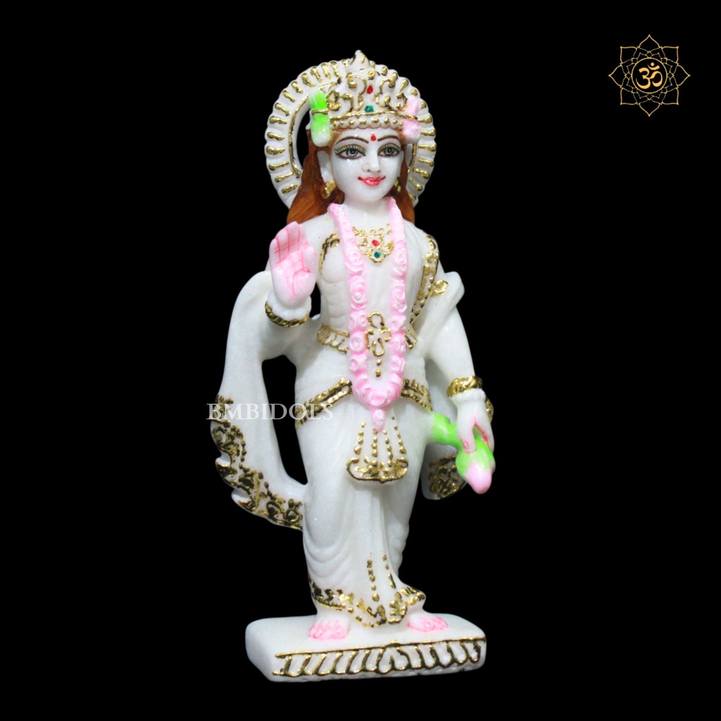 Lakshmi Narayan Marble Murti in 10inch for Homes