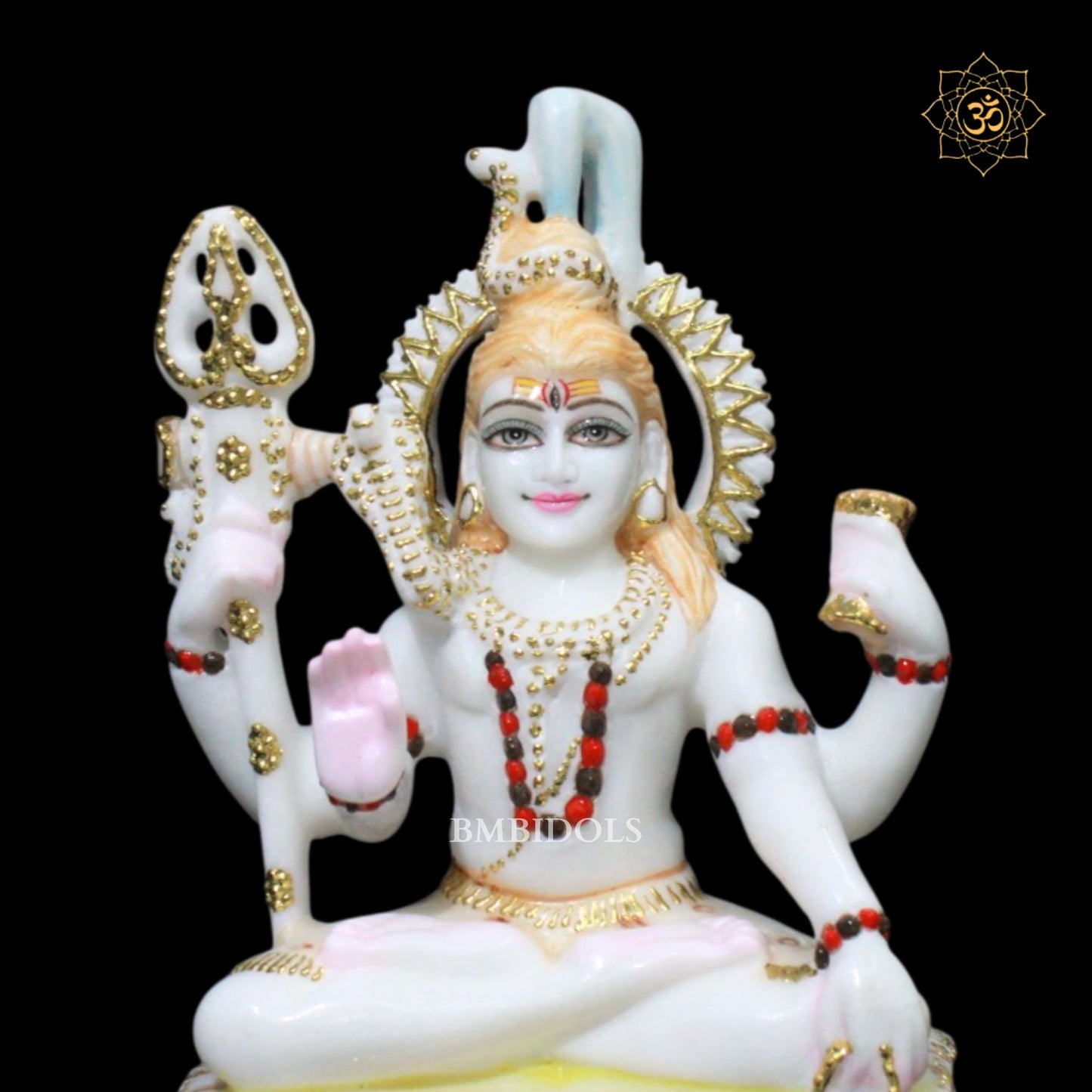 Shiva Statue in Makrana Marble in 9inches