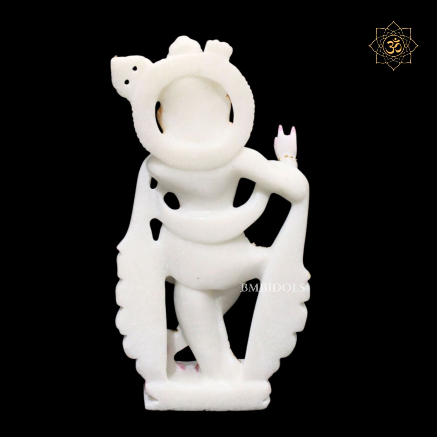 9inch Radha Krishna Bhagwan Murti in Makrana Marble