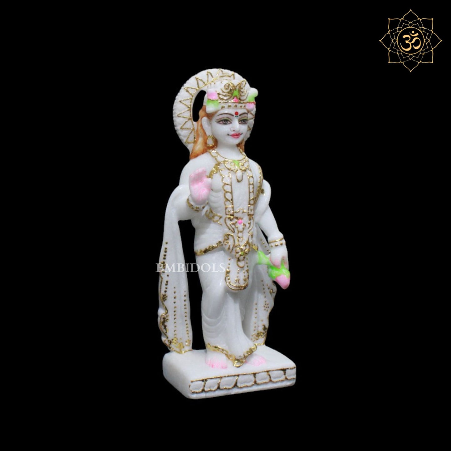 10inch Lakshmi Narayan Marble Murti for Home & Mandirs