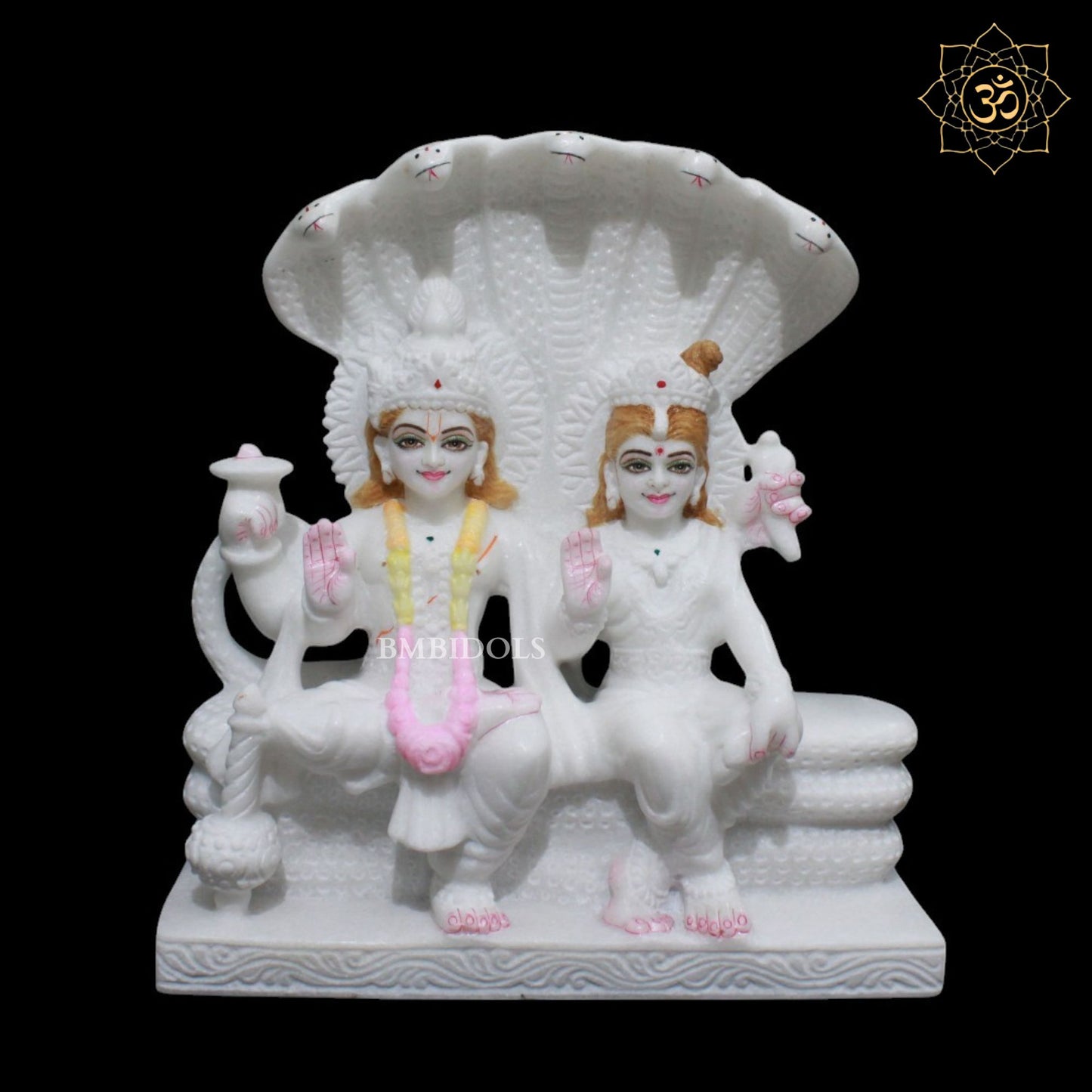 Lakshmi Narayan Marble Murti for Homes and Temples in Makrana Marble