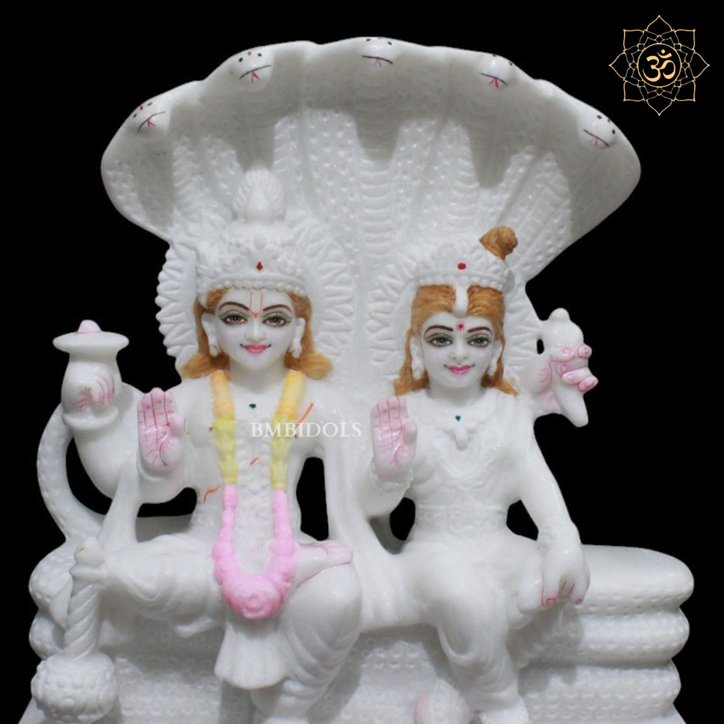 Lakshmi Narayan Marble Murti for Homes and Temples in Makrana Marble