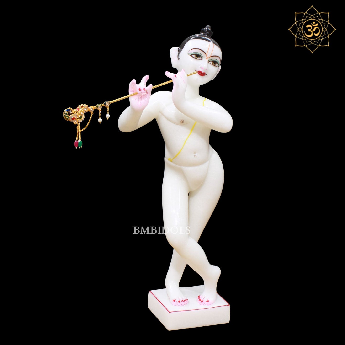 Iskcon Radha Krishna Marble Murti for Homes or Temples