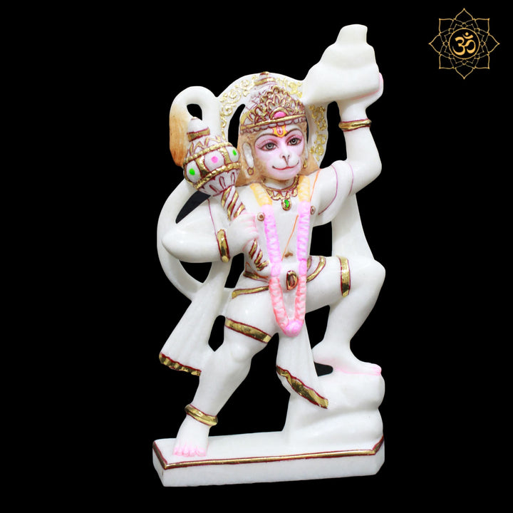 Buy Marble Hanuman Murti, Hanuman Statue for Homes and Temples – BMBIDOLS