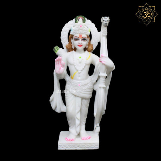 1feet Marble Ram Darbar Murti for Homes and Temples in Makrana Marble