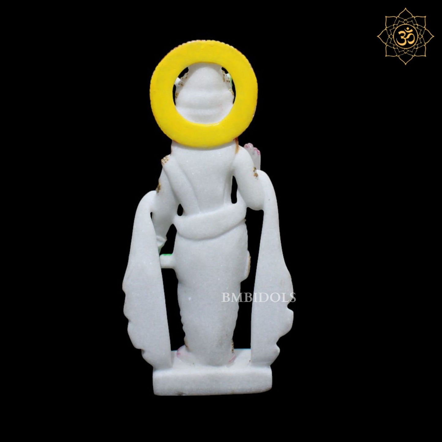 Marble Lakshmi Narayan Murti for Home Temples in 15inches Makrana Marble
