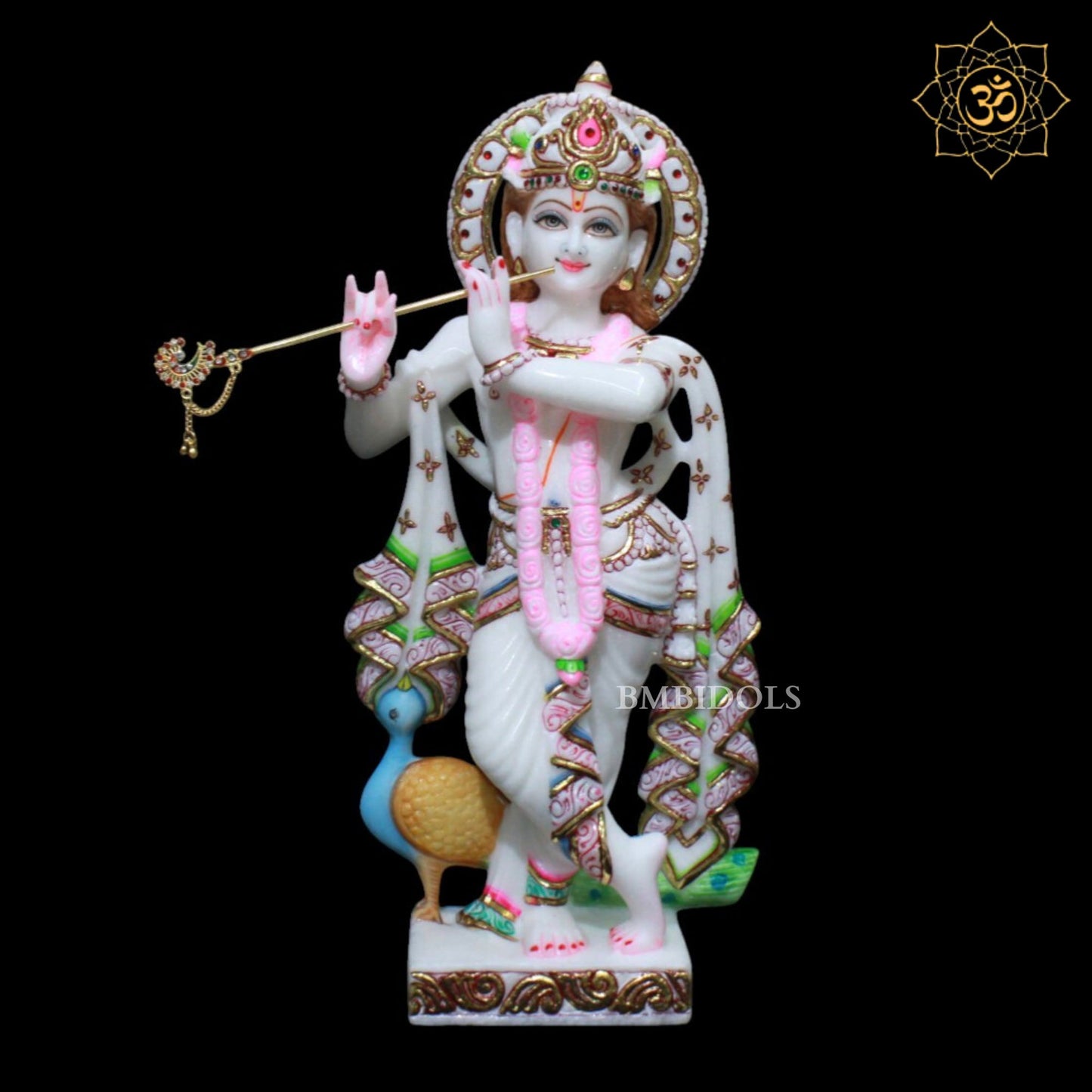 Marble Krishna Statue
