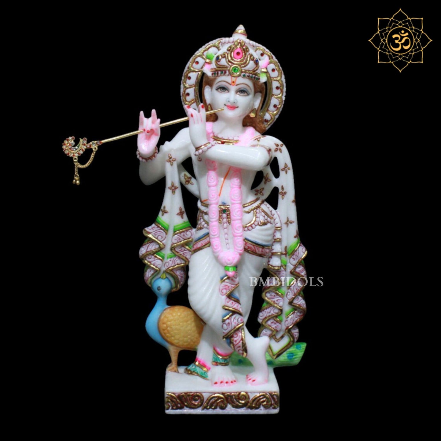 Marble Krishna Statue
