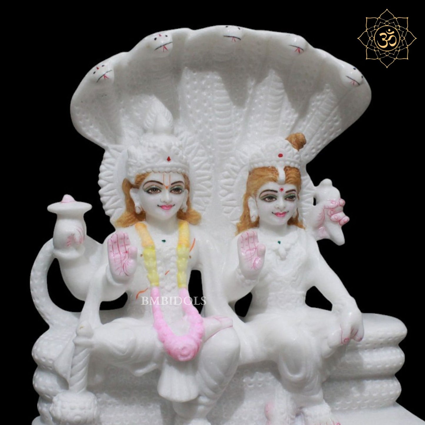 Lakshmi Narayan Marble Murti for Homes and Temples in Makrana Marble