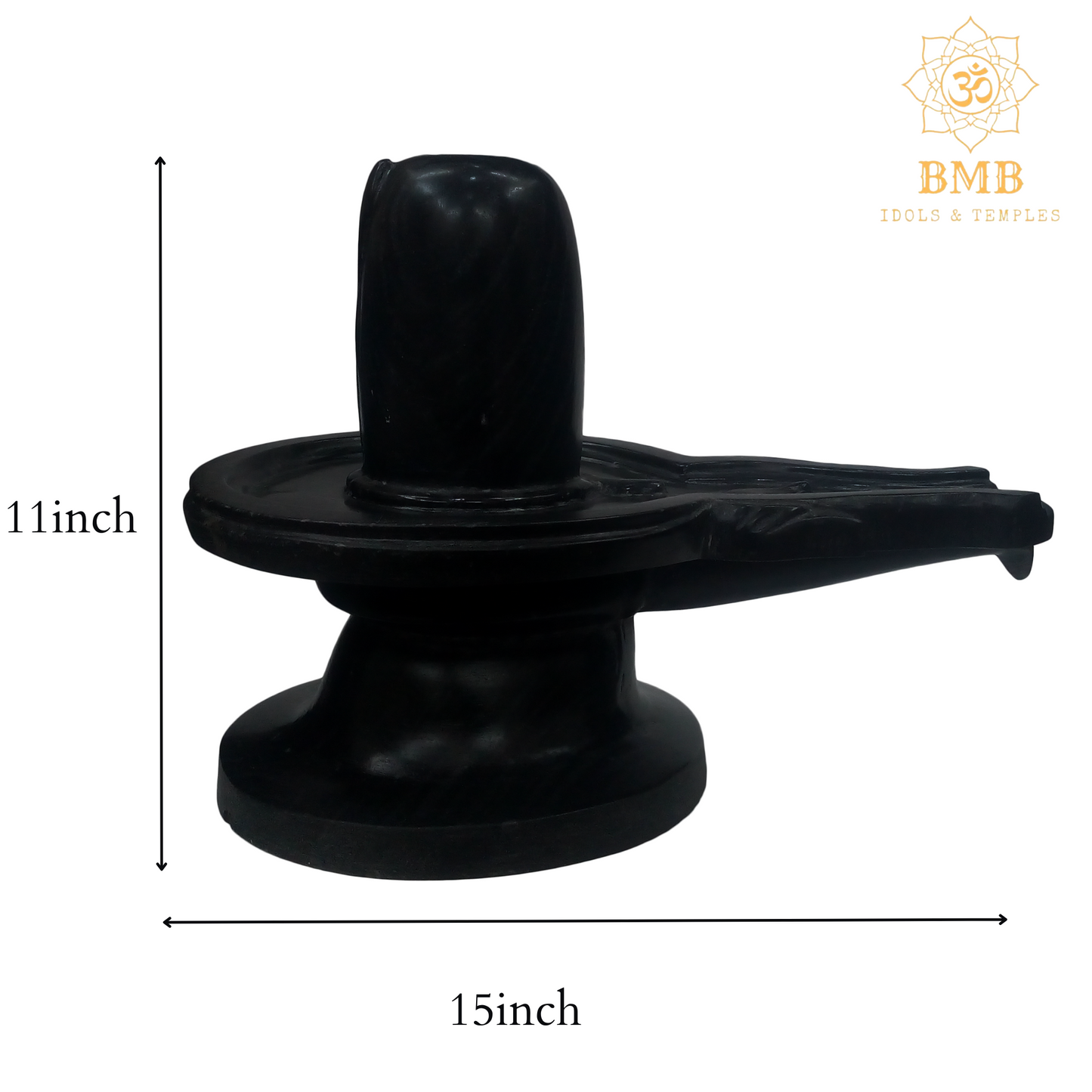 Shivling Statue in pure Black Stone the statue of Lord Shiva