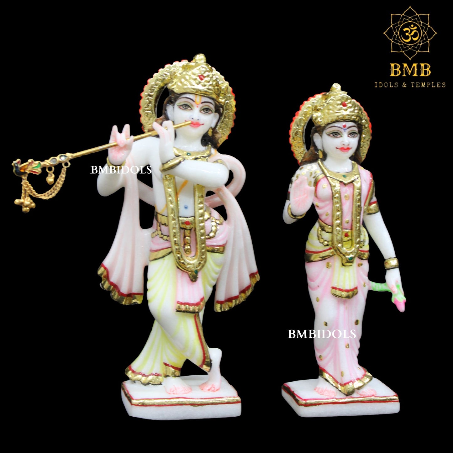 Radha Krishna Marble Murti