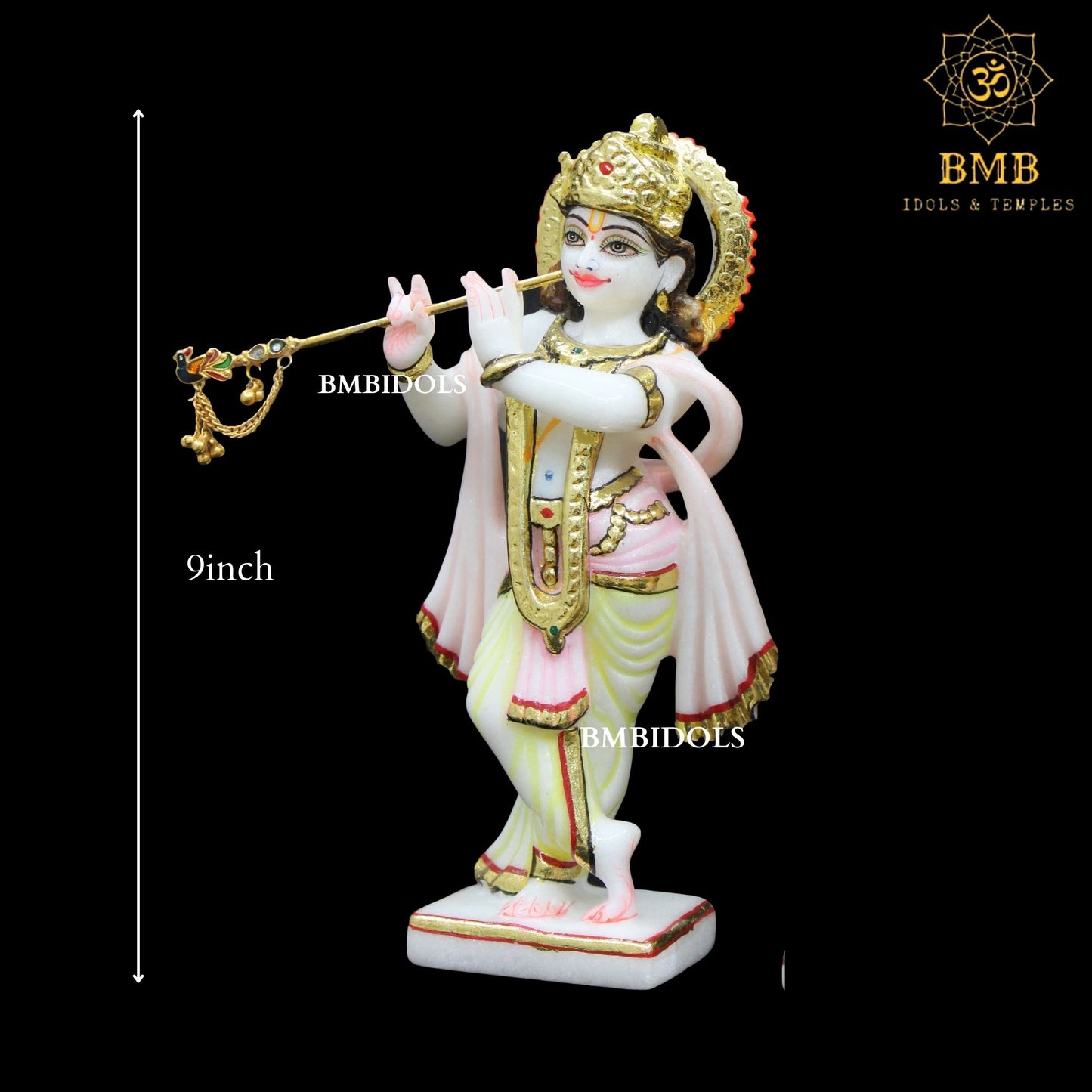 Marble Krishna Statue