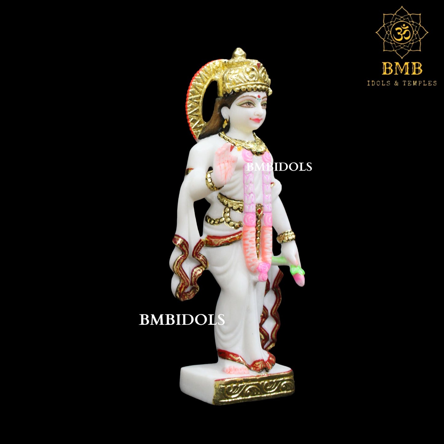 Radha Krishna Marble Statue made in 12inches in Makrana Marble