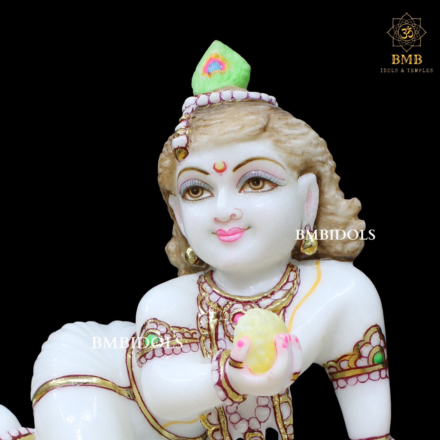 Marble Bal Krishna Statue