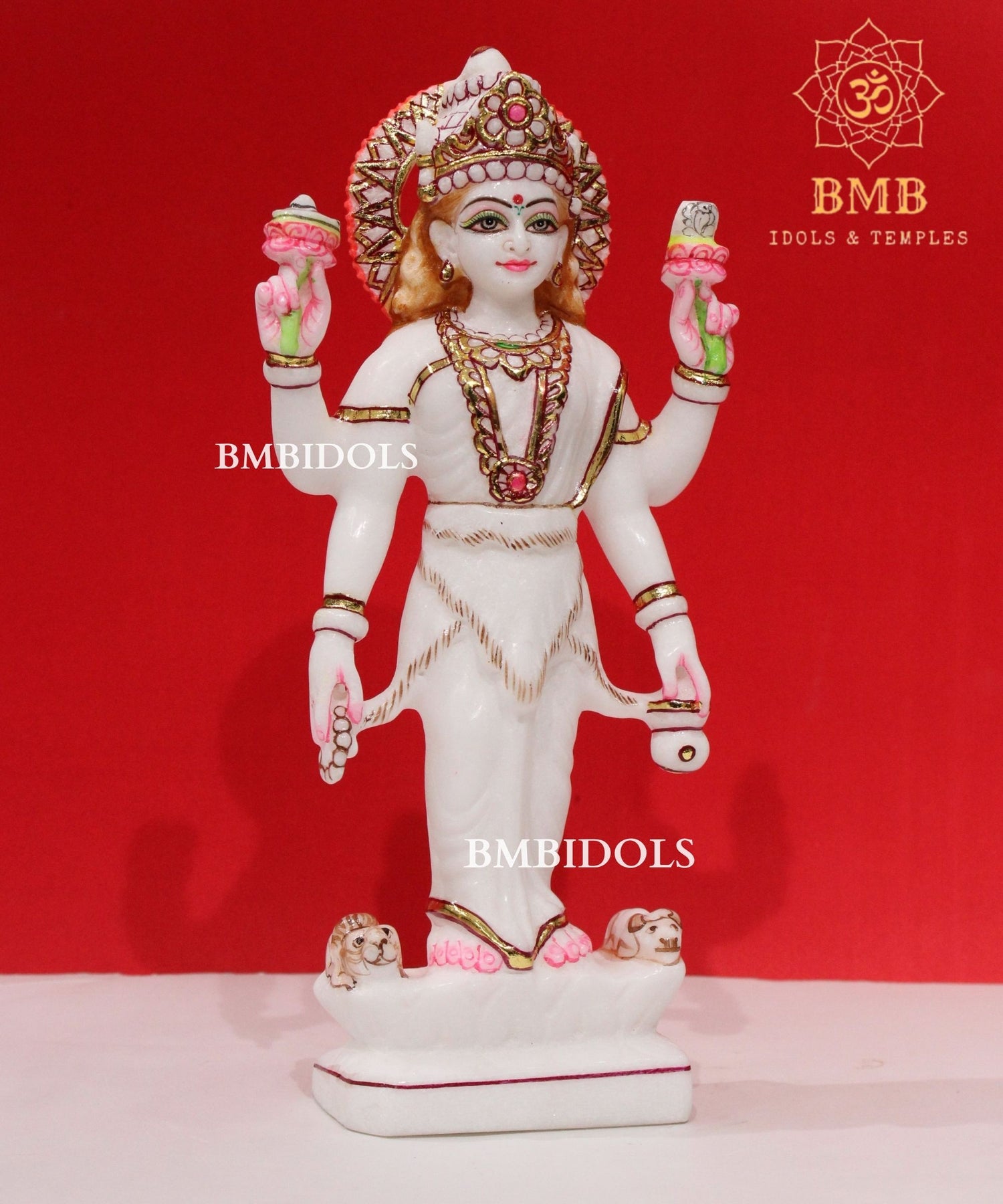 Marble Parvati Idols