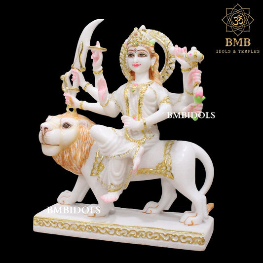 Marble Durga Murti