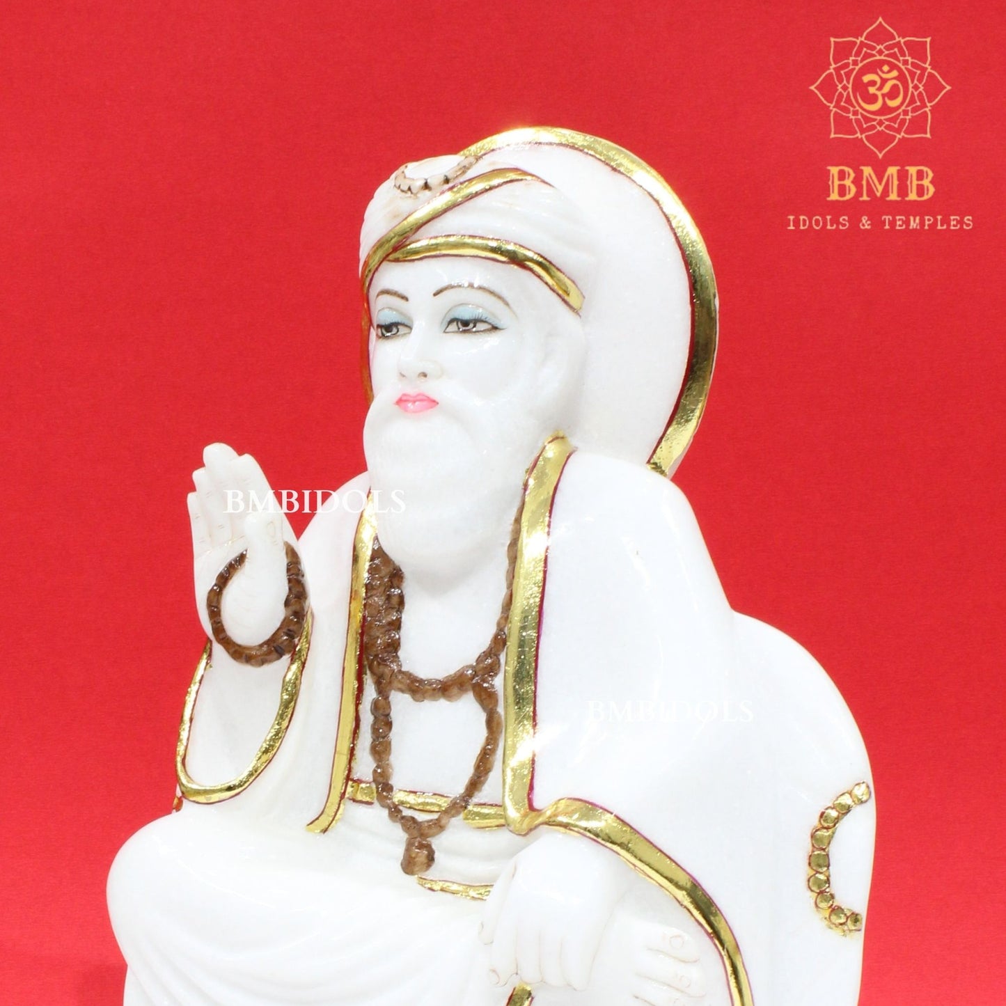 Marble Guru Nanak Murti