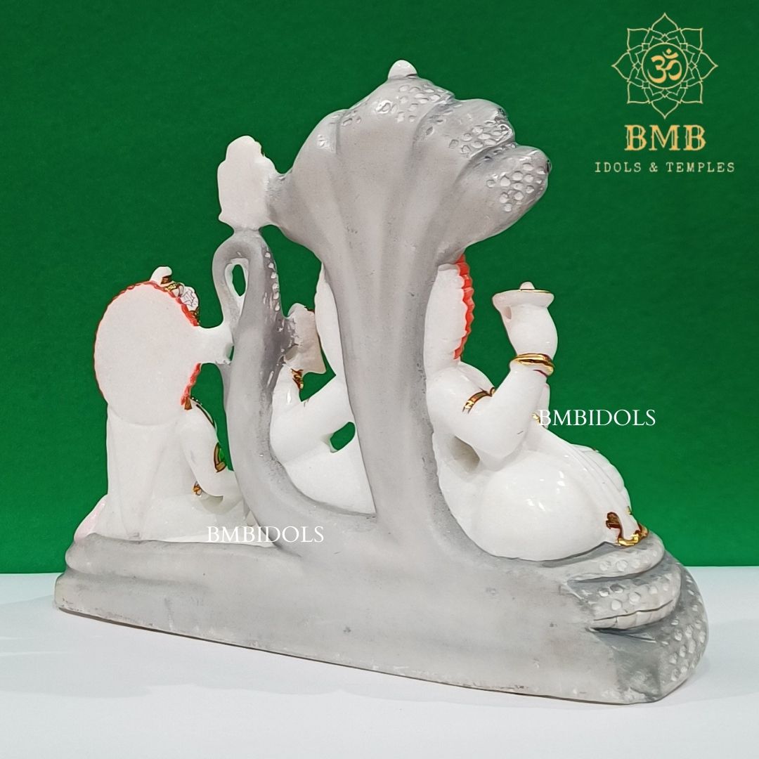 Marble Lakshmi Narayan Statue ( Vishnu Lakshmi) made in Makrana Marble