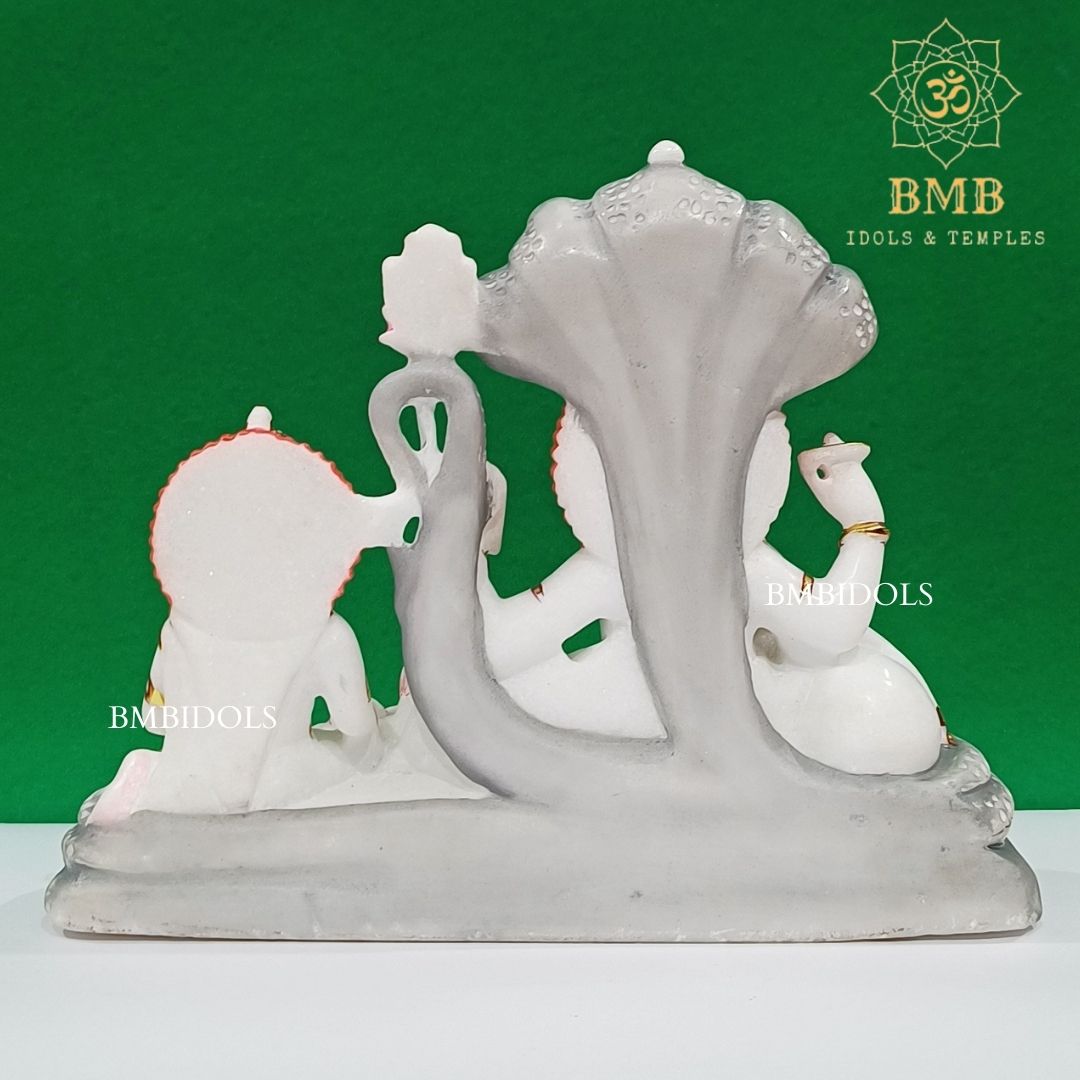 Marble Lakshmi Narayan Statue ( Vishnu Lakshmi) made in Makrana Marble