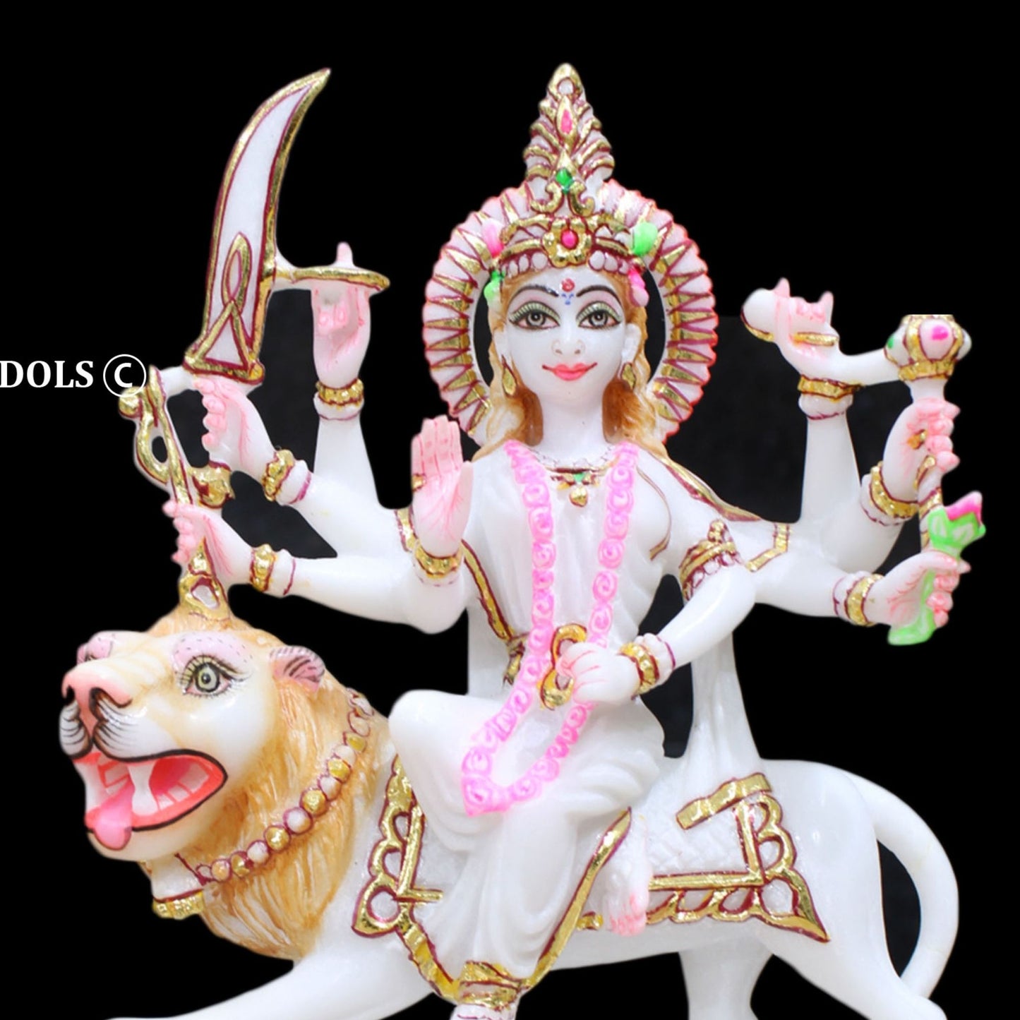 Marble Durga Mata Murti