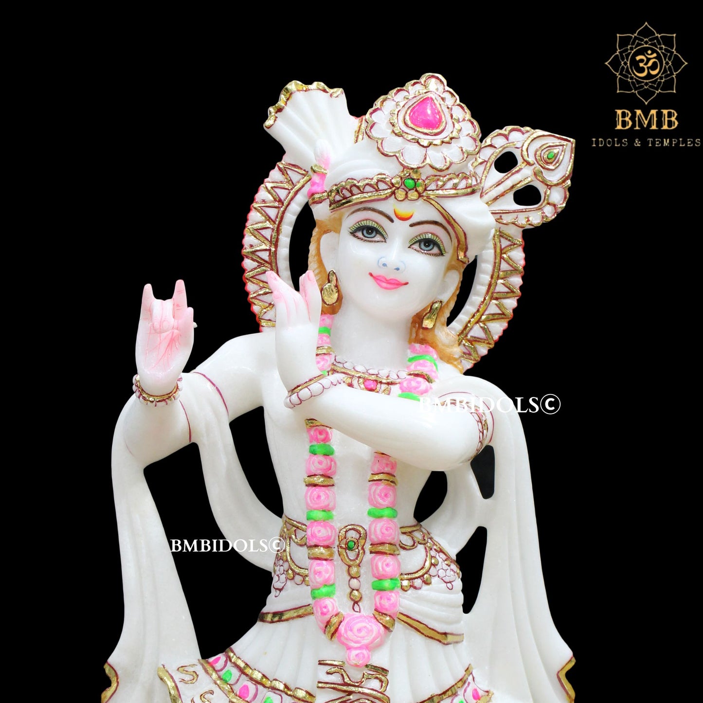 Krishna marble Murti