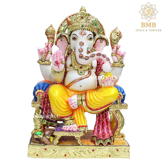 Marble Ganesh Murti