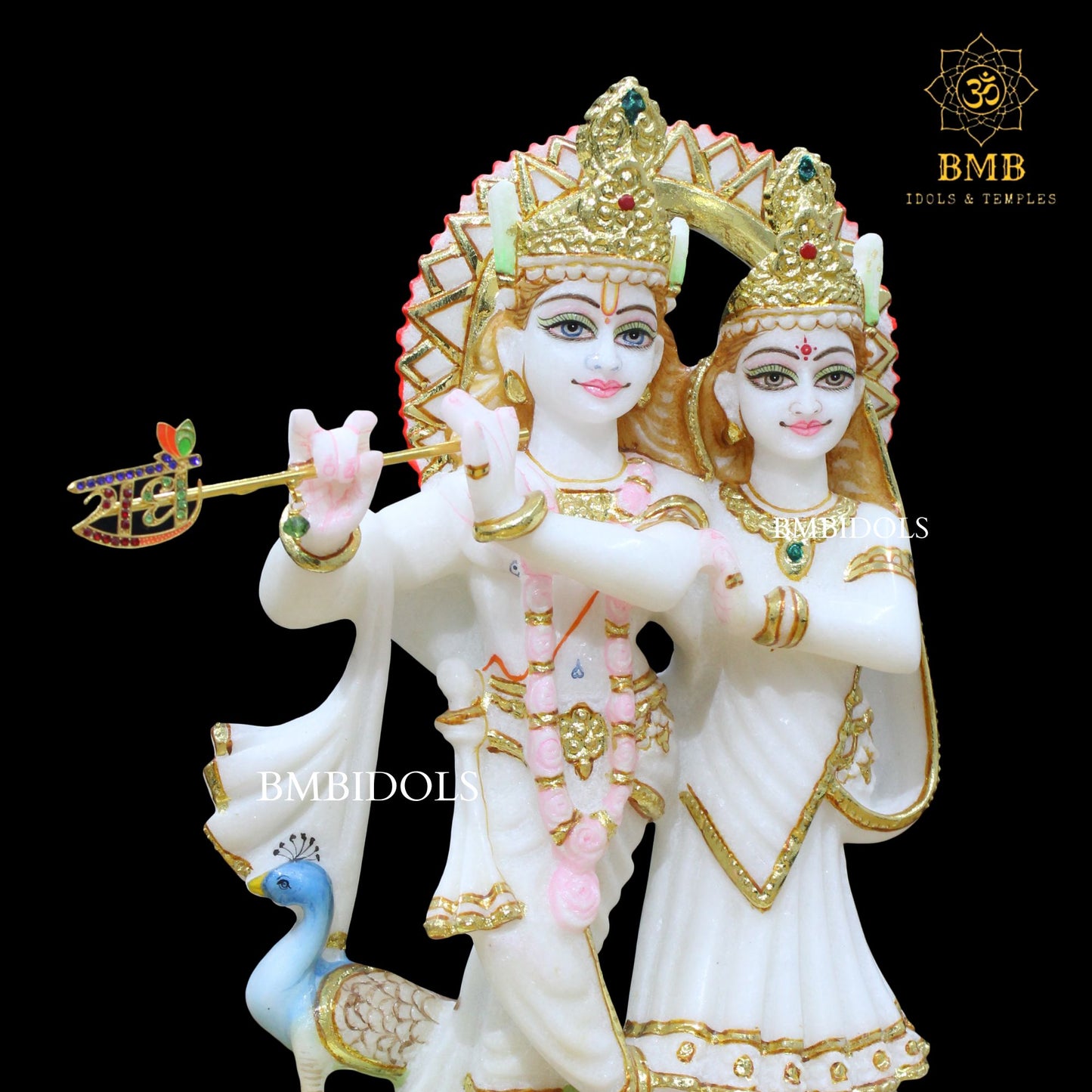 Marble Radha Krishna Jugal Idol