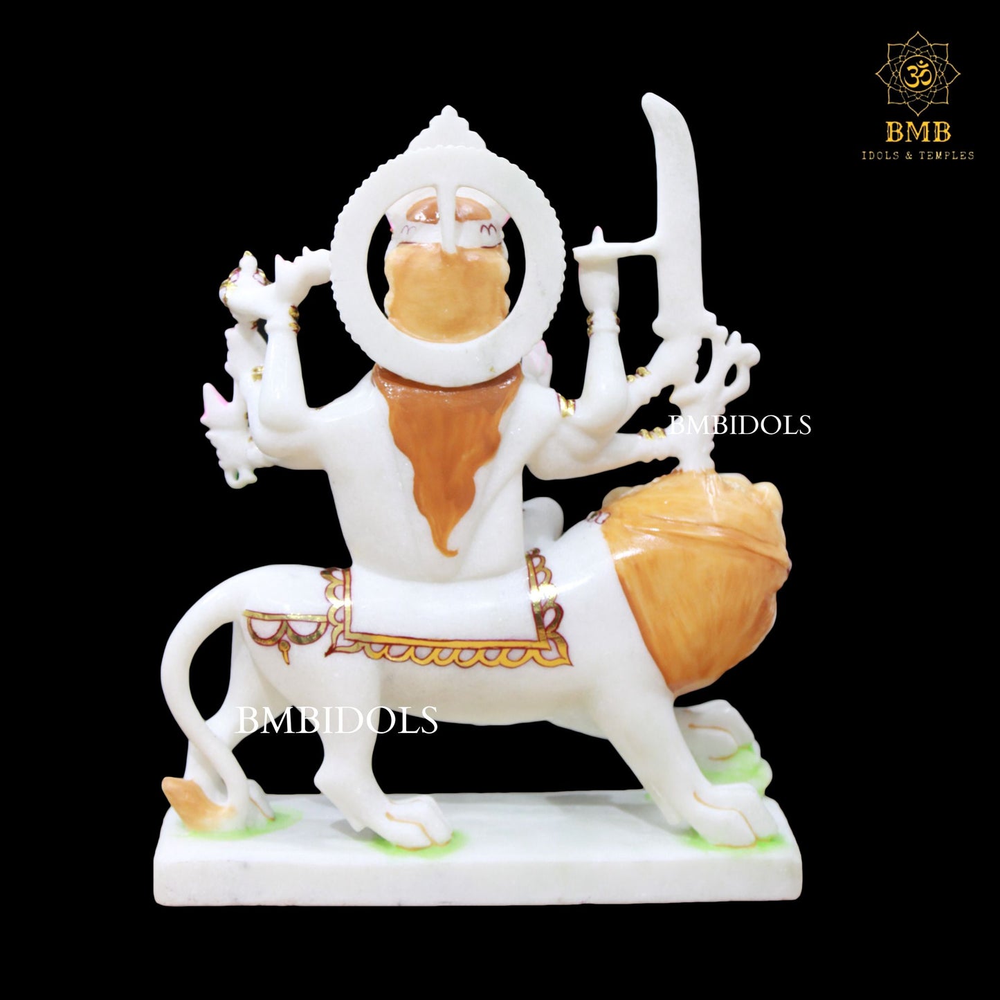 Durga Mata Marble Murti made in 15inches for Homes and Temples