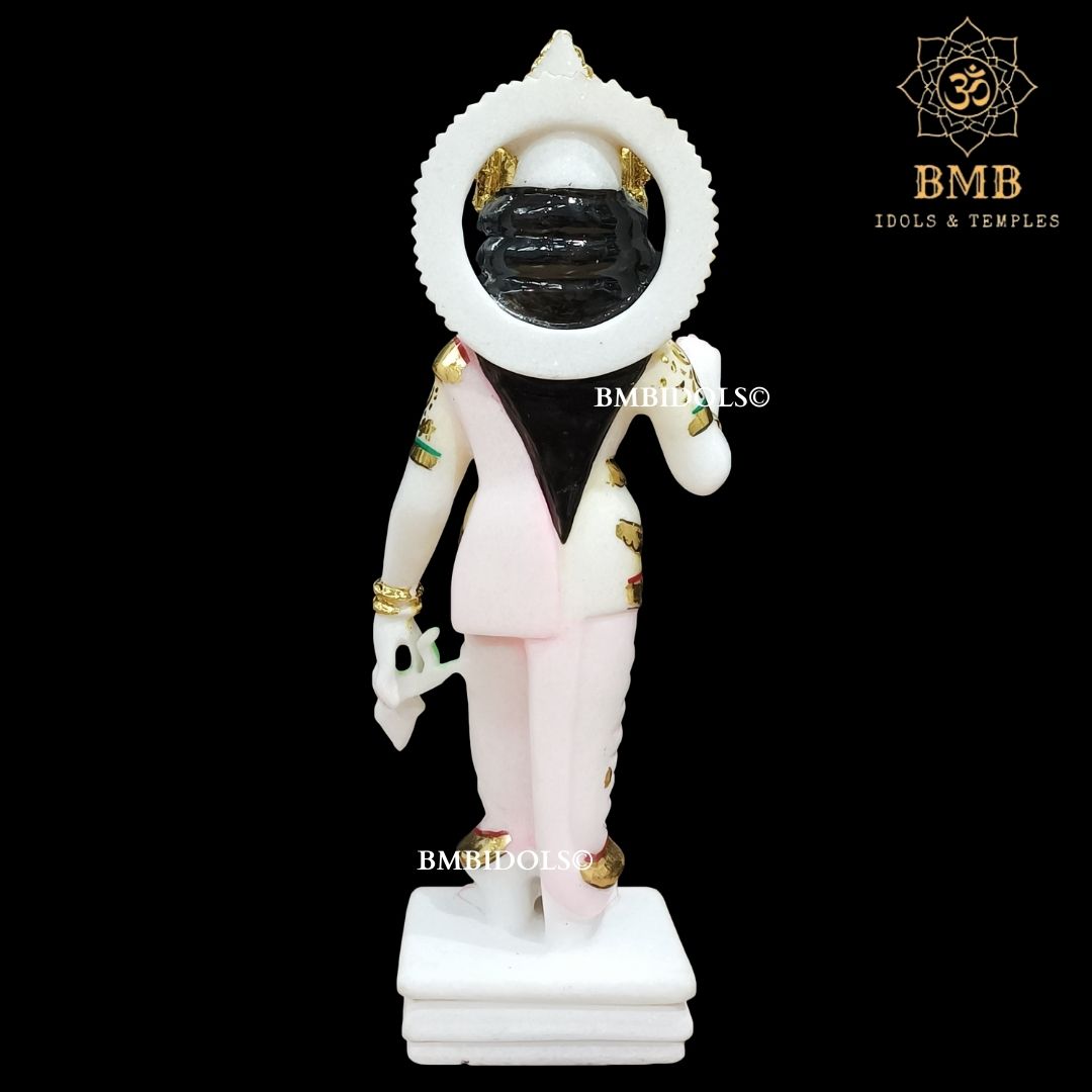 Marble Radha Krishna Statue Made in White Makrana Marble