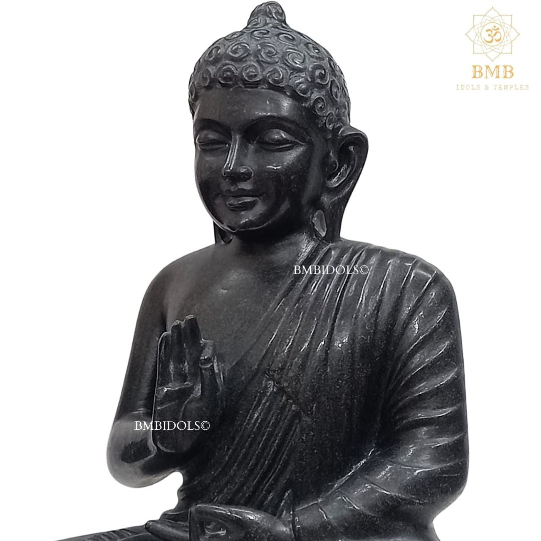 Black Buddha idol
