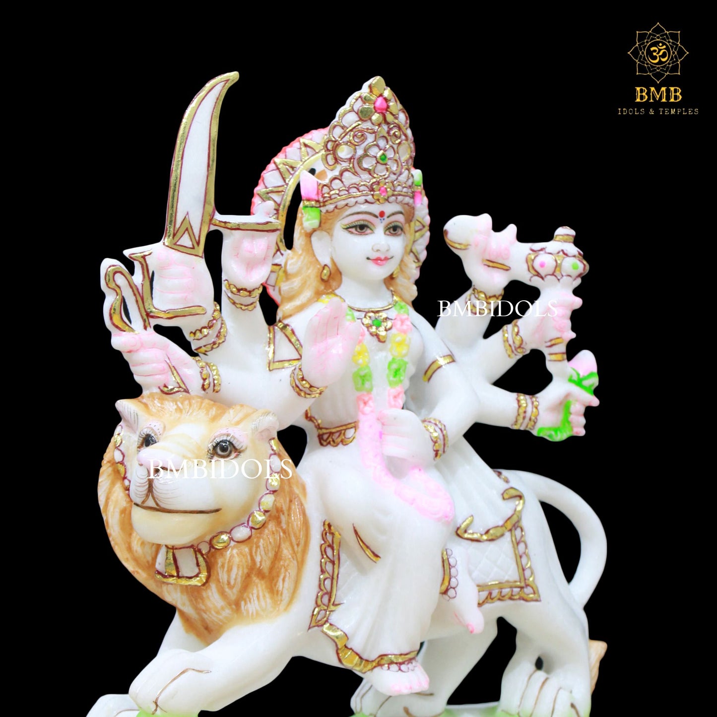 Marble Durga Maa Statues for Home and Temples