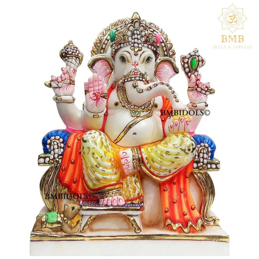 Ganesh Marble murti