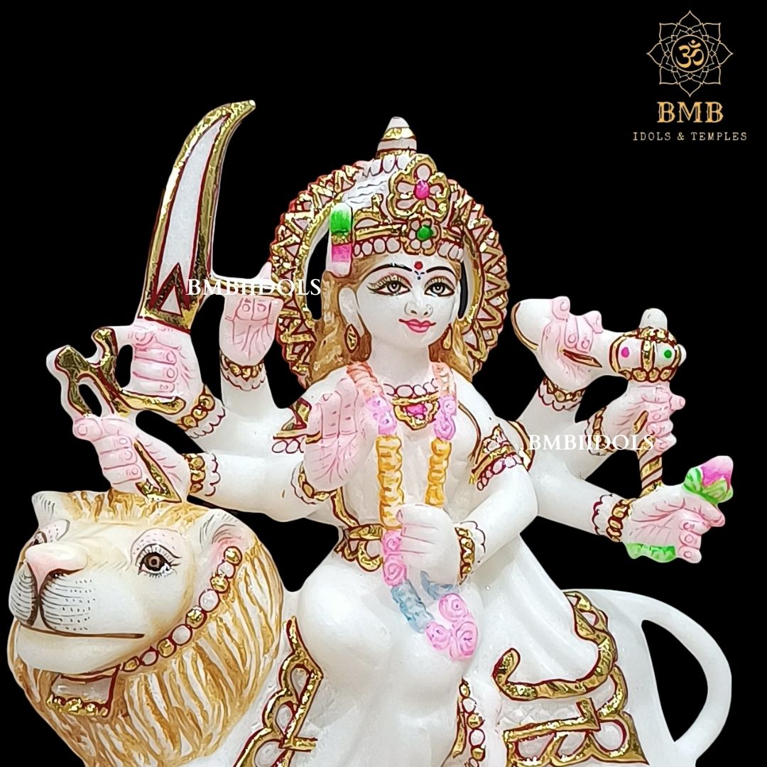 Marble Durga maa Murti