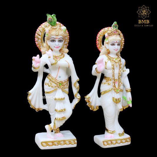 Marble Radha Krishna Idol