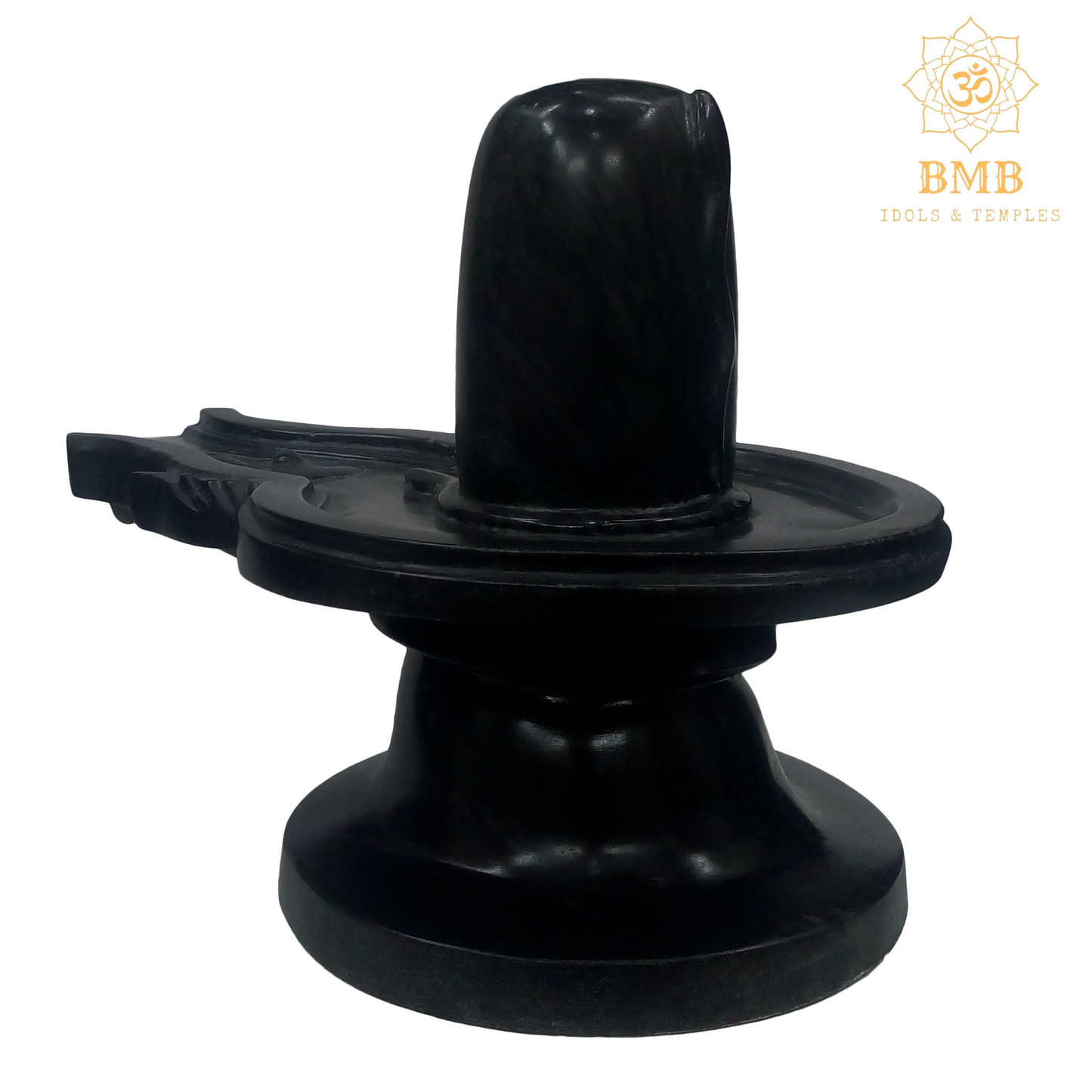 Shivling Statue in pure Black Stone the statue of Lord Shiva