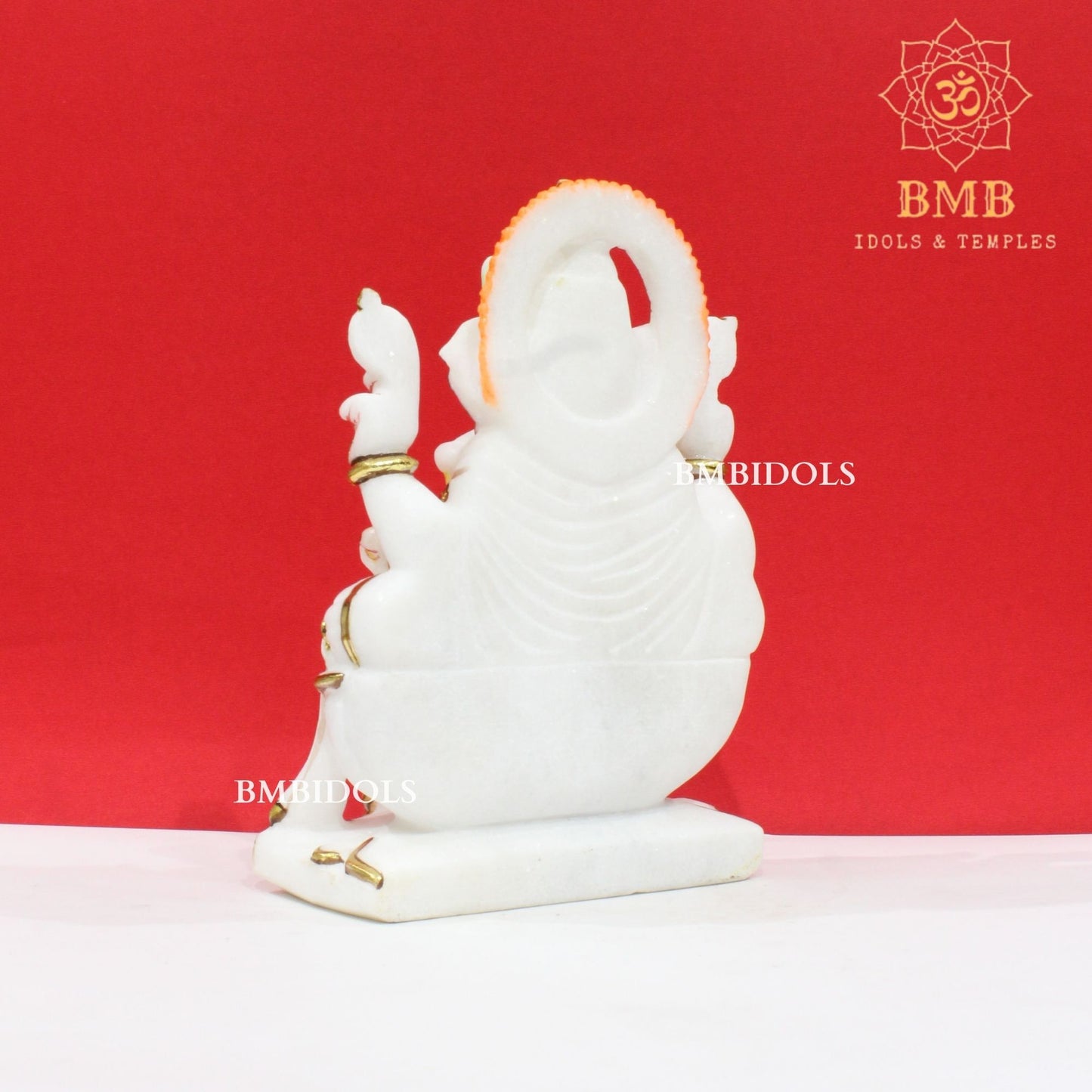 Marble Ganpati Statue made in Vietnam Marble in 9inch