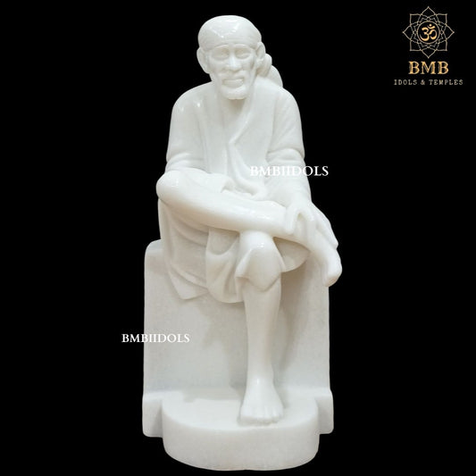 Marble Sai baba Statue 